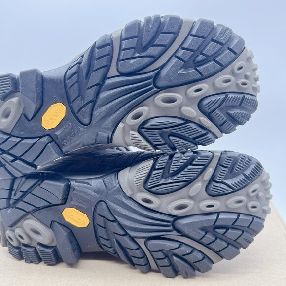 Merrell Moab 2 Mid Waterproof Hiking Boots Shoes Granite Gray Womens US 8 - NEW - Picture 11 of 12